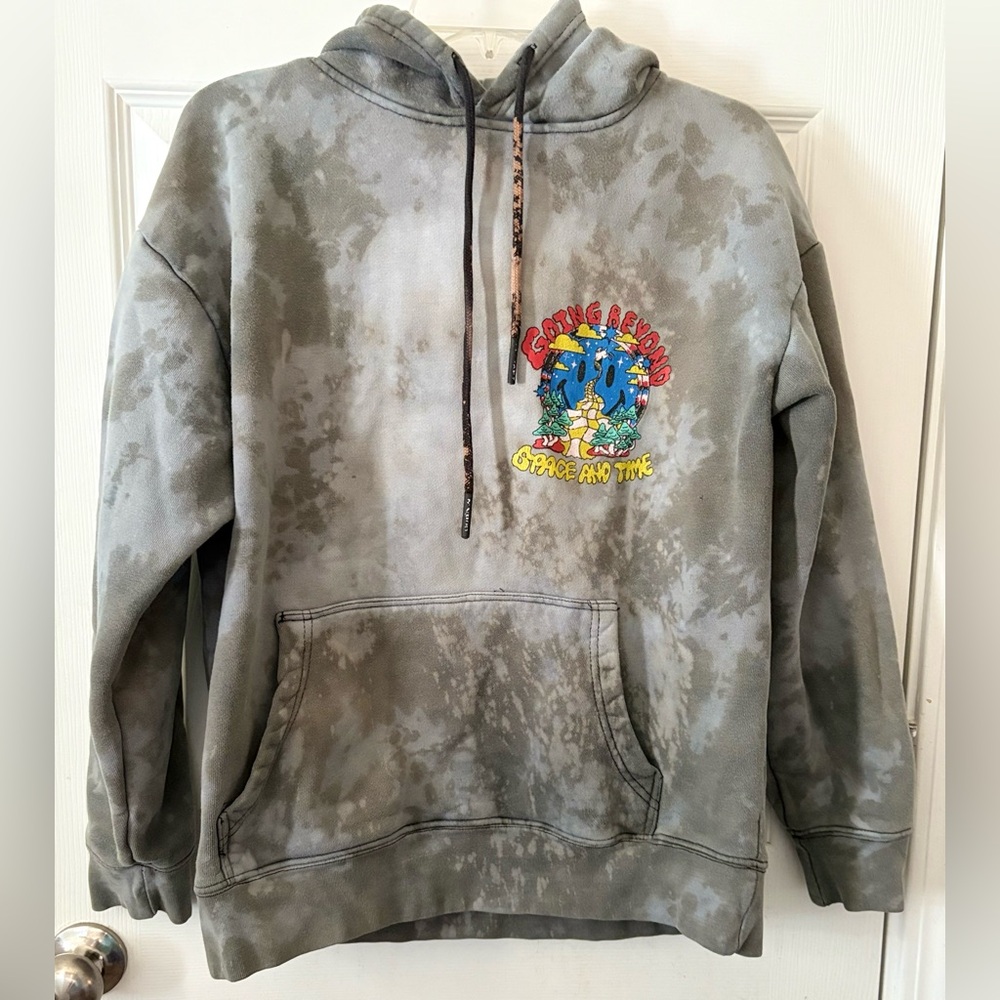 Market Smiley Beyond Space & Time Hoodie Men’s Large